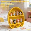 Decoração de Casa de Bonecas com Laço 3D Modelo de Armário Suporte de Exibição Multicamadas Brinquedo Bule Camada de Exibição de Perfume Prateleira de Exibição em Camadas