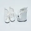 Botas para muñeca de 12 pulgadas zapatos de cuero con cordones botas de moda 6 Zapatos para muñeca BJD accesorios para juguetes fabricantes venta al por mayor
