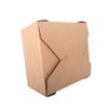Arroz con Pollo Crujiente Comida Rápida Para Llevar Lonchera Desechable Papel Kraft Grueso Embalaje Ensalada No.1 Rectangular Borde Rasgable