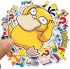 50 Pegatinas de Pokémon para Niños, Lindos Pokémon Pokémon Graffiti Pikachu Computadora Maleta