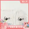 Bolsa de Lino con Cordón Estampado de Huella de Pata de Mascota Amor Exclusiva Transfronteriza Bolsa de Almacenamiento de Comercio Exterior Bolsa de Embalaje para Regalo