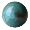 Cuentas Sueltas Redondas de Cerámica Alta Magnesita Turquesa Pulsera Cuentas Espaciadoras Individuales con Cuentas Estrella y Luna Accesorios Bodhi