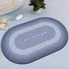 Alfombrillas de Barro de Diatomeas para Baño Absorbentes de Secado Rápido Alfombrillas de Piso para el Hogar Entrada del Baño Alfombrillas de Goma Antideslizantes Venta al por Mayor