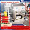 Secador raspador de tambor de carbonato de cálcio secador raspador de levedura secador de tambor de lama de argila