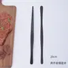 Pinzas para Plato de Comida Pinza para Alimentos de Acero Inoxidable Pinza para Barbacoa Pinza para Barbacoa Pinza para Alimentos de Acero Inoxidable Pinza para Té Comida
