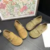 Zapatos Birkenstock de suela gruesa para mujer, nuevo modelo otoño 2026, estilo retro con cierre de velcro, zapatos slip-on de gamuza con suela blanda, cómodos y versátiles