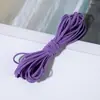 Cuerda Elástica de Nylon de 5m para Ensartar Cuentas, Lazos para el Cabello Hechos a Mano para Manualidades DIY, Materiales de Cuerda Elástica Ondulada