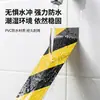 Cinta de Advertencia de PVC Impermeable y Resistente al Desgaste Amarillo Negro Rojo Cinta Marcadora de Piso para Taller Cinta Marcadora de Advertencia de Seguridad
