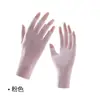 Guantes de Seda de Hielo Finos para Mujer de Verano con Protección Solar para Uñas Guantes con Dedos al Descubierto Medio Dedo para Montar al Aire Libre Conducir Venta al por Mayor Transpirables