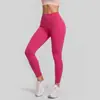 Calça de Fitness Fina Juyitang com Barra Antirrolamento, Cintura Alta, Bumbum Levanta e Sem Linha Frontal, Calça de Yoga