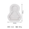 4 Dr. Molde de silicona DIY para jabón, expansión de piedra, yeso para coche, molde para decoración del hogar