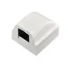 Tipo pin auto-producido 86 tamaño grande blanco brillante a prueba de salpicaduras caja caja impermeable enchufe de interruptor de pared universal