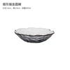 Plato de fruta de cristal creativo transfronterizo con sonido tembloroso, cosas buenas recomendadas para hoteles, plato de fruta perezoso, plato de fruta de cristal europeo transparente