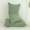 Fronha de Algodão Lavável Grau A Materno e Infantil Capa para Travesseiro Simples Duplo Núcleo 48*74 Dormitório Estudantil Estilo Pastoral Pacote com Par
