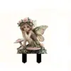 Bestseller transfronteiriço: Decoração de jardim de acrílico de elfo anjo, ornamento de quintal, decoração de estaca de chão de animal de Natal e Halloween
