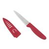 Atacado do Fabricante Pequeno Conjunto Vermelho de Facas, Faca de Frutas, Faca de Descascar, Faca de Piquenique, Faca de Frutas Portátil de Aço Inoxidável, Faca para Melão e Frutas