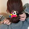 Bonita banda para el cabello con forma de cachorro de dopamina, cuerda para atar el cabello para mujer, banda de goma elástica duradera de alta calidad 2023, nueva cuerda para el cabello de alta gama