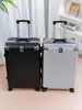 Maleta de Equipaje Maleta de 20 pulgadas Maleta con Ruedas Maleta de Viaje Rueda Universal Silenciosa Nueva Ligera Engrosada Resistente al Desgaste Caja con Contraseña Estuche de Cuero
