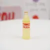 Comida de Simulación y Accesorios de Juego Accesorios Accesorios de Resina Decoración de Funda para Teléfono Móvil diy Botella de Coca-Cola Botella de Bebida