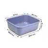 Bandeja de Jantar Espessa, Cesta de Jantar, Balde Suspenso, Carrinho de Jantar, Lixeira Combinando, Balde de Coleta, Carrinho de Jantar de Plástico, Cesta de Armazenamento, Comercial