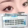 Delicada chica estilo flor Taihua Yang trilogía perezosa pestañas postizas tallo fino simulación natural pelo de hada para autoinjerto de pestañas
