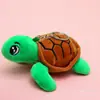 Juguete de Peluche de Tortuga al por Mayor Muñeca Tortuga Marina Colorida Muñeca Pequeña Llavero Colgante para Bolsa de Mujer Mini Tortuga