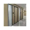 Puerta de cristal con celosía para partición, pared de cristal para partición, partición de cristal templado de doble acristalamiento insonorizada y a prueba de fuego para oficina