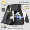 Ropa de Anime de Dibujos Animados, Prendas Exteriores para Niñas, Nuevas Chaquetas para Niños de Otoño e Invierno, Cálidos Tops de Terciopelo para Niños Medianos y Grandes