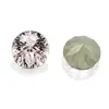 Dongzhou Producto Nuevo Corte Calidoscopio de Diamante Redondo 8mm Plata Real Galvanizada Cristal Artificial Súper Brillante Diamante Accesorios para Joyería DIY Circonita de Imitación
