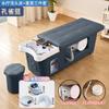 Cama de xampu de circulação de água de estilo tailandês barbearia salão de cabeleireiro dedicado salão de beleza completo fumigação cabeça termostática cama de terapia
