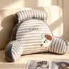 Almofada de Encosto de Cama, Almofada Macia de Proteção da Coluna Cervical, Encosto Grande, Almofada de Suporte Lombar para Cadeira de Escritório, Almofada Travesseiro para Sentar por Longos Períodos
