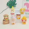 Color Sólido Estrella Muñeca Postre DIY Accesorios de Resina Llavero de Coche Colgante Caja Sorpresa Figura Linda Decoración de Escritorio