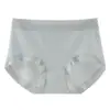 Ropa interior de algodón lisa de color sólido, imprimible y personalizable para mujer, talla grande 10A, con refuerzo de algodón antibacteriano, bragas al por mayor