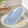 Bañera para niños Bañera plegable con sensor de temperatura para bebés recién nacidos niños y niñas Bañera colgante para sentarse y acostarse para el hogar