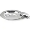 Fabricante Transfronterizo Rusia Acero Inoxidable Plato de 12 pulgadas Plato para Filete Pasta Plato para Sopa Plato Hondo con Logo Venta Caliente Transfronteriza