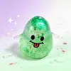 Brinquedo de apertar fantasma fofo, novidade e divertido, mais vendido no Halloween, brinquedo de pegadinha para alívio de estresse, rebote lento