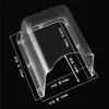 Máquina de Control de Acceso, Máquina de Reconocimiento Facial, Cubierta de Medición de Temperatura, Caja Protectora para Lector de Tarjetas, Protección Solar para Exteriores, Cubierta Metálica Impermeable, Engrosada