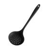 Juego de utensilios de cocina de silicona todo incluido Espátula Cuchara sopera de silicona sartén antiadherente cuchara para arroz colador cubo de almacenamiento resistente a altas temperaturas juego de 5 piezas
