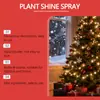Jakehoe Planta Artificial Spray Brillante Casa de Vacaciones Exhibición Mantenimiento Vegetación Artificial Corona Spray Iluminador
