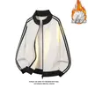 2026 HW26970 Forrado de Felpa Base Blanca Mismo Color Mismo Color Cardigan con Capucha S-5X HW261187-Especial P42