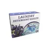 Versión de Comercio Exterior Empaque en Inglés Hojas para Lavar con Fragancia Duradera, Hojas Conservadoras de Color, Hojas Detergentes Antibacterianas y Eliminadoras de Ácaros para Limpieza Profunda