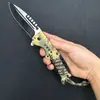 Mini Navaja Plegable para Exteriores, Navaja Plegable de Alta Dureza para Defensa Personal, Navaja de Supervivencia para Camping, Navaja Multiusos para Atar Cuerda, Venta Directa de Fábrica