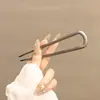 Horquilla China en Forma de U Súper de Hada, Nueva Horquilla Doble de Perlas en Forma de U Estilo Chino, Accesorio para el Cabello Hanfu Estilo Antiguo, Horquilla Simple y de Alta Gama para Mujeres