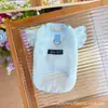 Roupas Finas de Verão para Pets, Roupas Respiráveis de Malha Vazada para Cães e Gatos, Colete com Manga Morcego, Fofo para Proteção Solar e Refrescância
