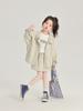 Pudding Haru Collar Coat Calças Curtas Saia 2025 Novo Terno para Meninas Casual Feminino Leve Jaqueta Terno