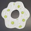 Toalla de Saliva de Algodón Puro, Clase A, Babero de Gasa de Alta Densidad de 8 Capas para Recién Nacidos, Babero para Babas de Bebé, Estilo con Correa Giratoria para el Cuello para Niños