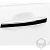 Aplicable a 17-19 Audi nuevo A4La4b9 panel de manija de puerta negro piano negro brillante decoración de modificación de interior de coche