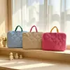 Bolso para Laptop Estilo Coreano con Bloques de Color Bolsa Interior para iPad de 11 pulgadas Bolso Portátil para Laptop de 14 pulgadas