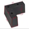 Pés de Plástico Simples para Sofá, Pés para Mesa de Centro, Pés para Rack de TV, Pés para Guarda-Roupa, Pés para Aumentar Altura, Pés para Mesa de Cabeceira