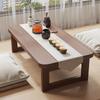 Mesa de Ventana Mirador Madera Maciza Mesa Kang Hogar Tatami Mesa de Centro Pequeña Cama Estudio Escritorio Plegable Dormitorio Computadora Corta Producto Nuevo